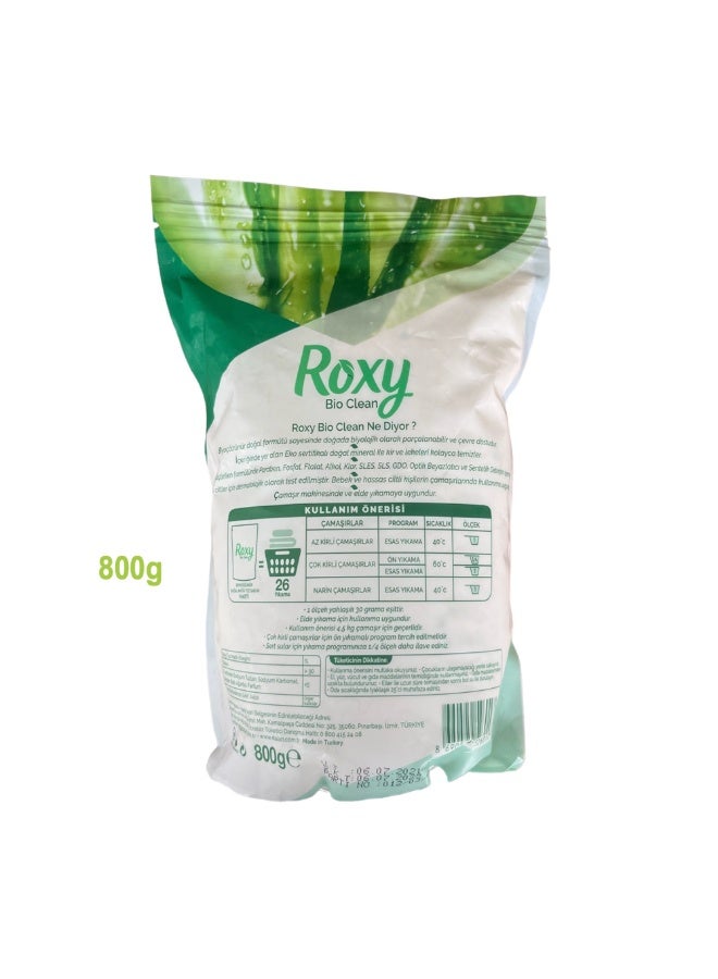 دالان مسحوق الغسيل دالان روكسي 800 جرام برائحة الصبار - Image 3